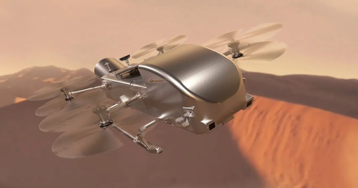 NASA одобрило постройку октокоптера для Титана